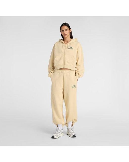New Balance Natural Trackside Fleece Full Zip