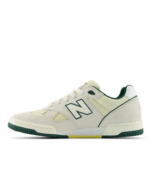 New Balance White Nb Numeric Tom Knox 600 Skateboarding Shoes
