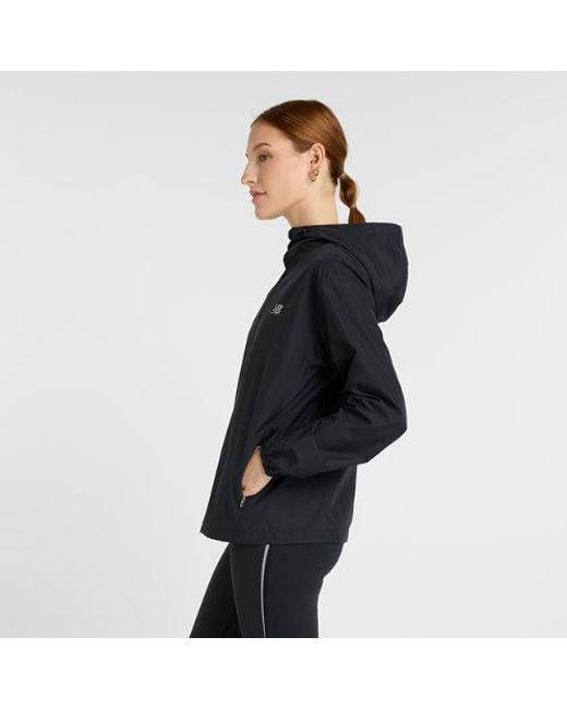 New Balance Black Hooded Jacket