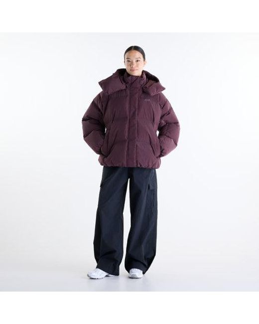 New Balance Purple Premium Puffer Jacket