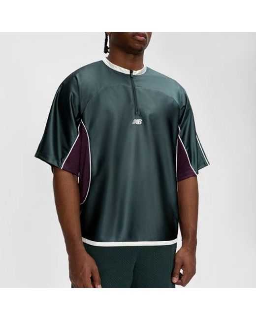 New Balance Green Basketball Shooting Top for men