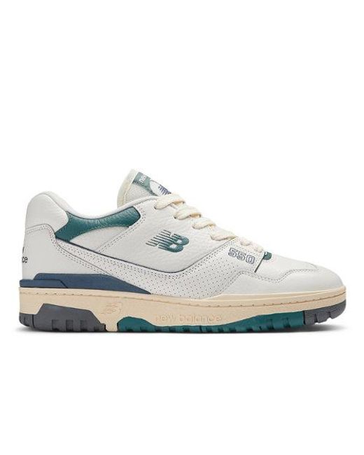 New Balance White 550
