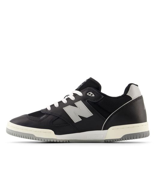New Balance Nb Numeric Tom Knox 600 In Black/grey Suede/mesh for men