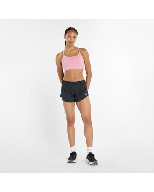 New Balance Red Damen Nb Essential Yoga Bra
