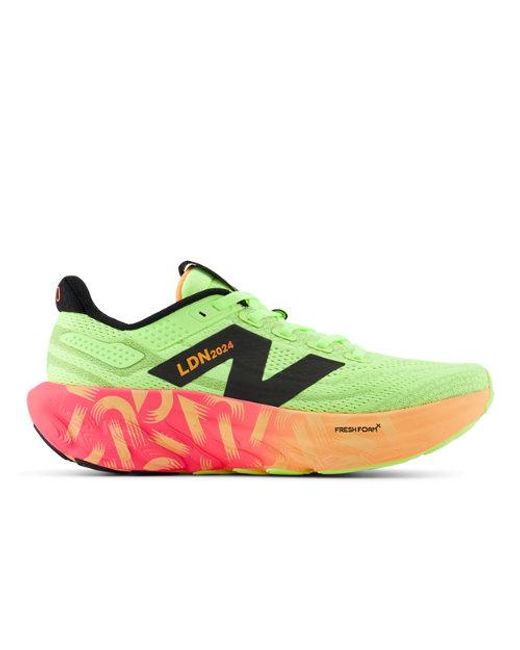 New Balance Tcs London Marathon Fresh Foam X 1080v13 In Green/orange/pink/black Synthetic