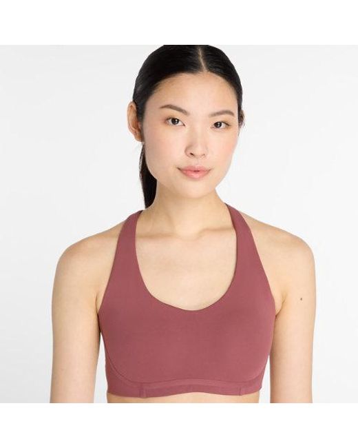 New Balance Red Damen Nb Rc Bra