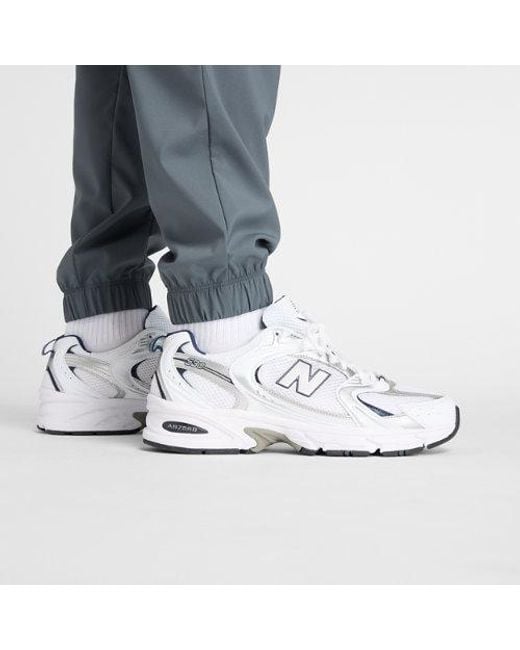 New Balance Blue Reimagined Woven Jogger for men