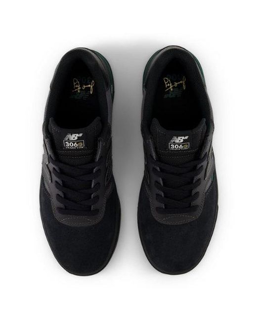 New Balance Black Numeric Jamie Foy 306 Cup Shoe