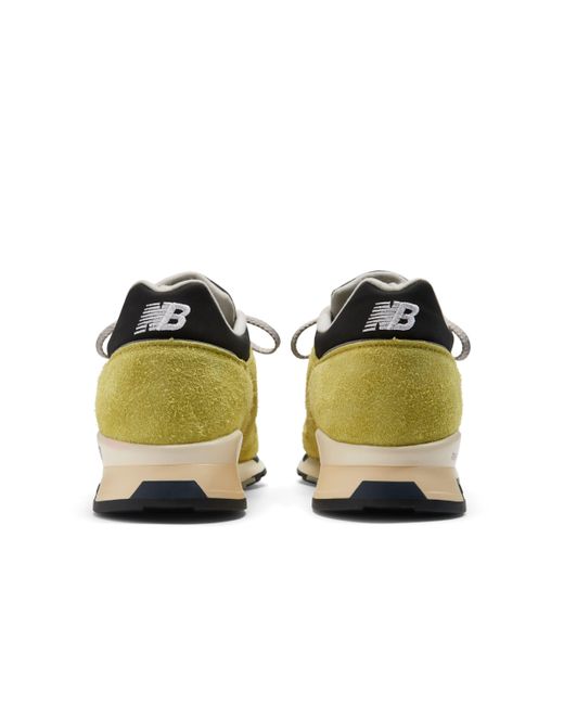 New Balance Yellow Made In Uk 1500 In Suede/mesh
