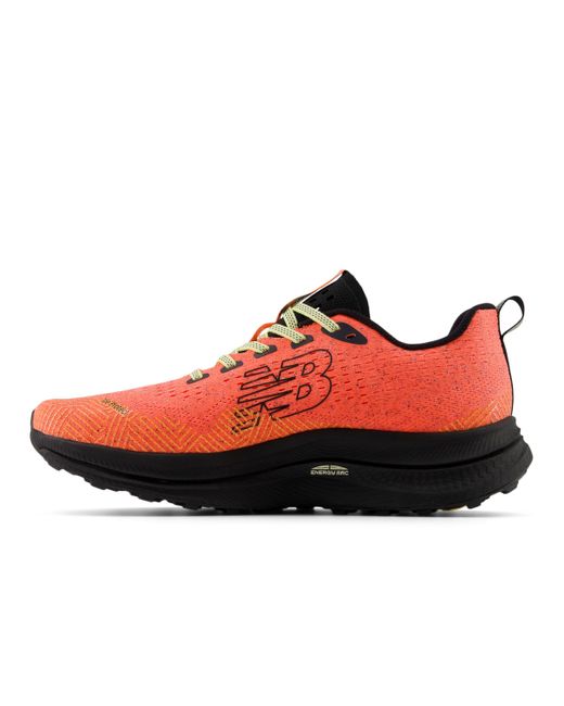 New Balance Red Fuelcell Supercomp Trail In Orange/black Synthetic for men