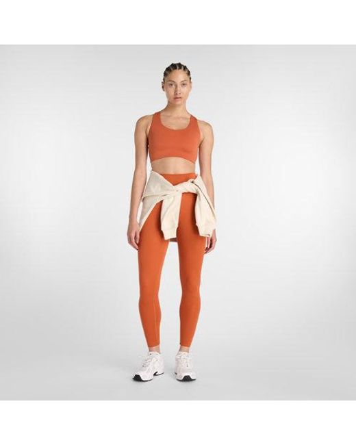 New Balance Orange Nb Define Train Bra