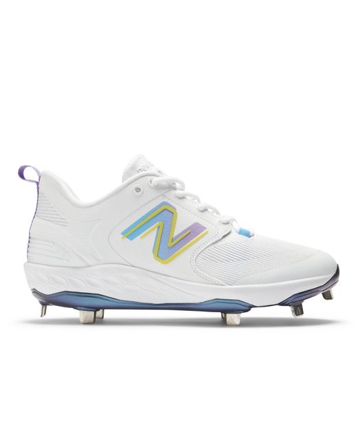 New Balance White Fresh Foam X 3000v6 Unity Of Sport Baseball Shoes for men