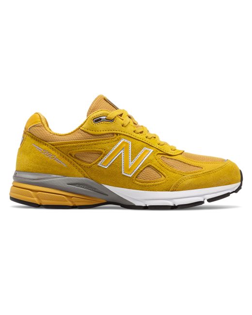 New Balance 990v4 in Yellow for Men | Lyst