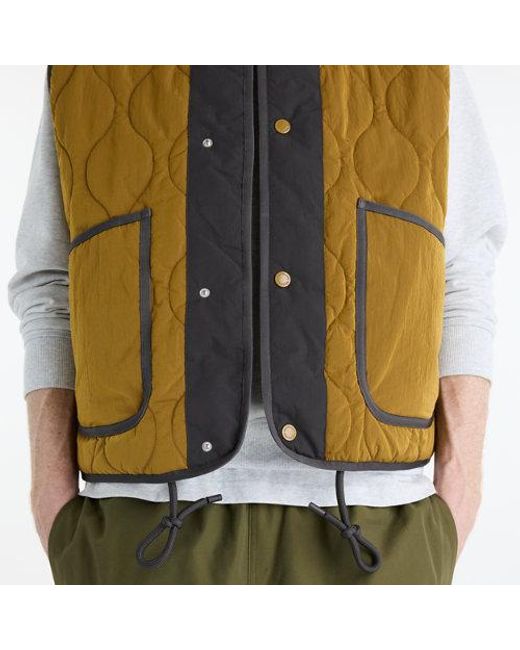 New Balance Green Quilted Vest for men