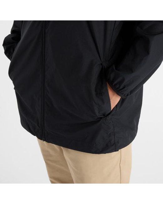 New Balance Black Athletics Packable Jacket for men