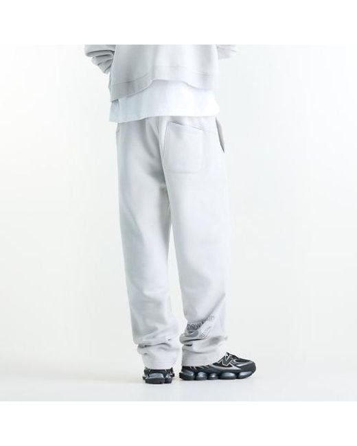 New Balance White Athletics Crafted Fleece Pant for men