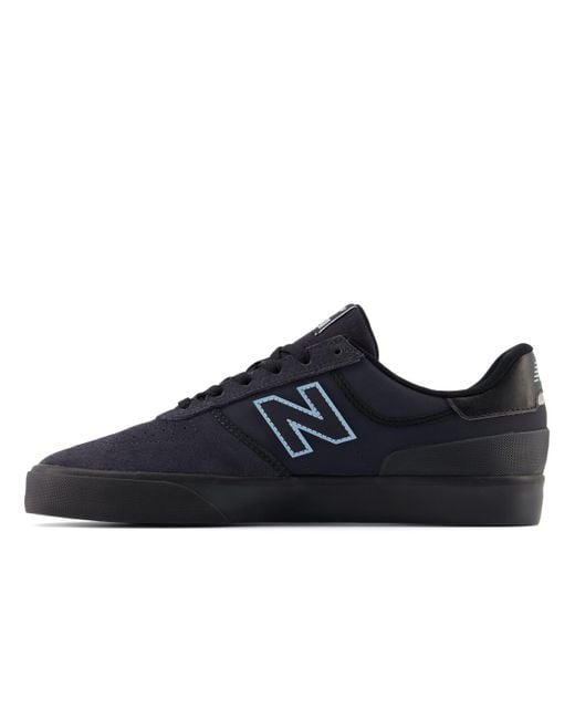 New Balance Blue Nb Numeric 272 In Black Suede/mesh for men