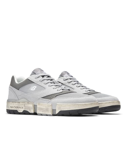 New Balance Msftsrep X 0.01 In Grey/white Synthetic for men