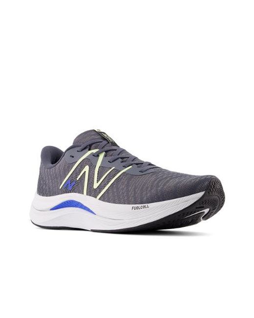 New Balance Fuelcell Propel V4 In Blue/yellow/grey Synthetic for men