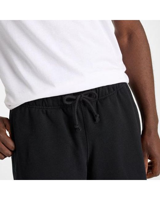 New Balance Black Athletics French Terry Short 5" for men