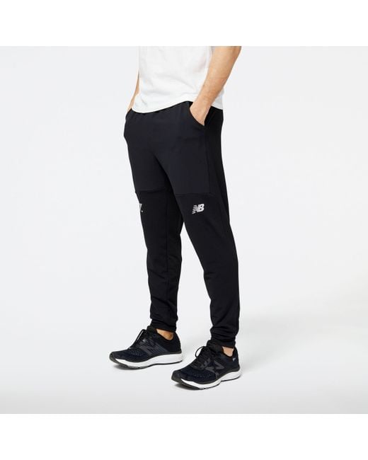 New Balance London Edition Q Speed jogger In Black Poly Knit for men