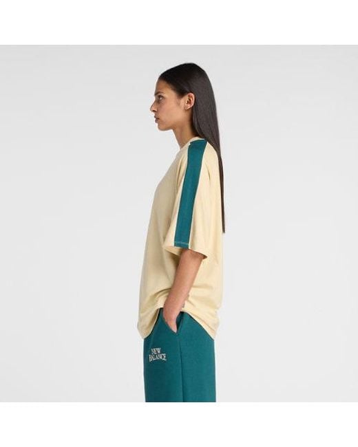 New Balance Green Trackside Oversized T-Shirt