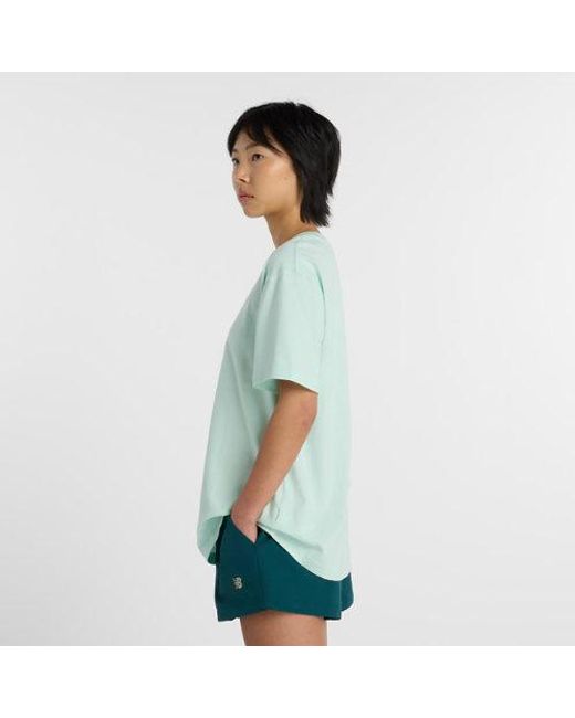 New Balance Green Athletics Jersey T-Shirt