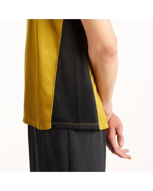 New Balance Yellow Viz-Tech Run T-Shirt for men