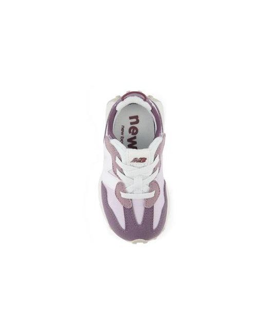 New Balance Purple Kinder 327 New-B Hook & Loop