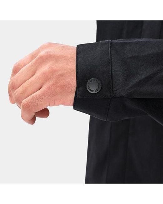 Homme Coaches Twill Jacket En, Sergé De Coton, Taille New Balance pour homme en coloris Black