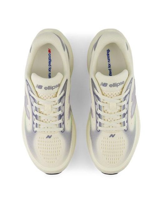 New Balance White Ellipse Running Shoes