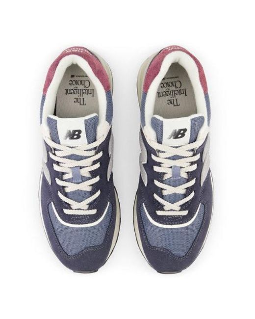 New balance 574 gris azul new arrivals