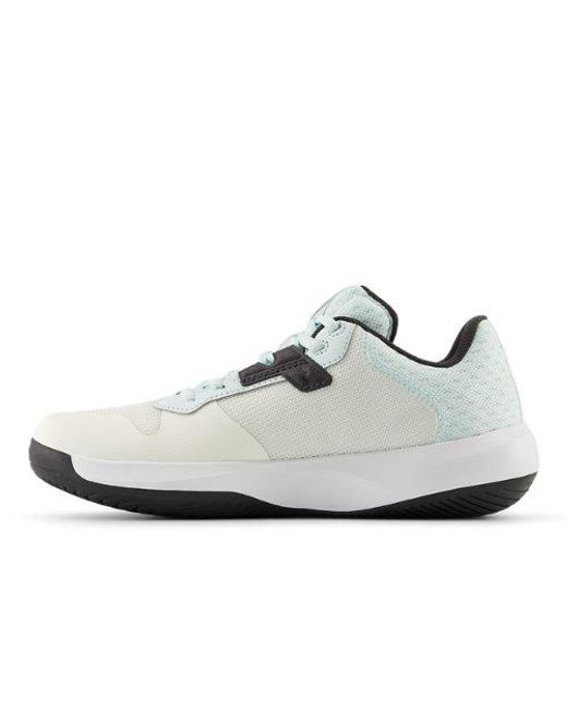 New Balance White 696V6 Tennis Shoes