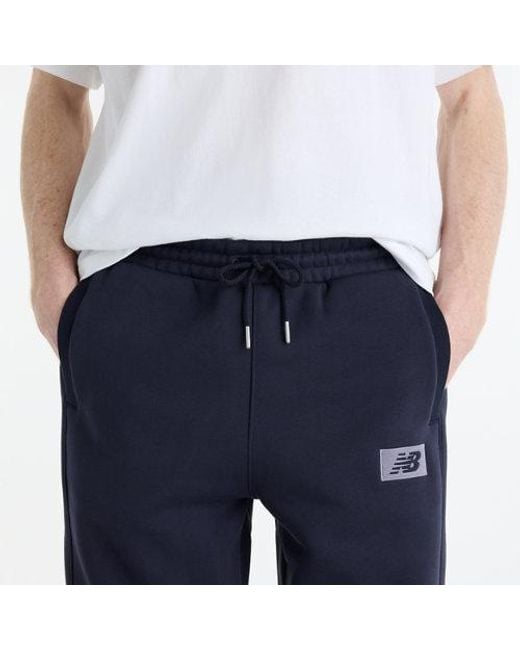 New Balance Blue Athletics Crafted Fleece Pant for men