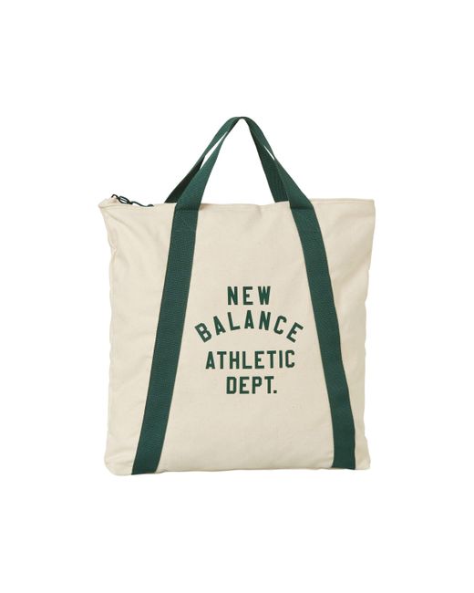 New Balance Green Canvas Tote Backpack
