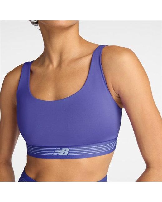 New Balance Blue Ac Train Bra