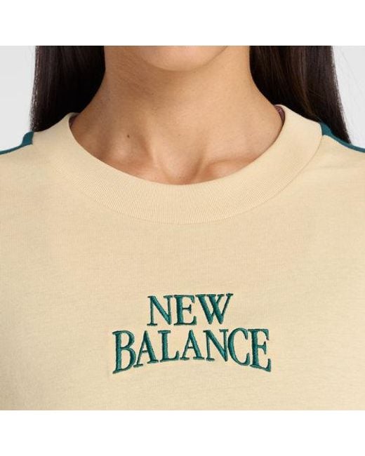 New Balance Green Trackside Oversized T-Shirt