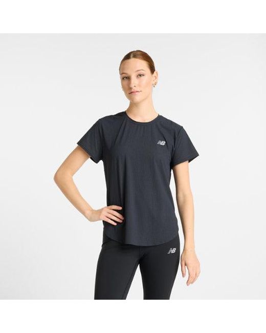 New Balance Black Race Day Ultra Light T-Shirt