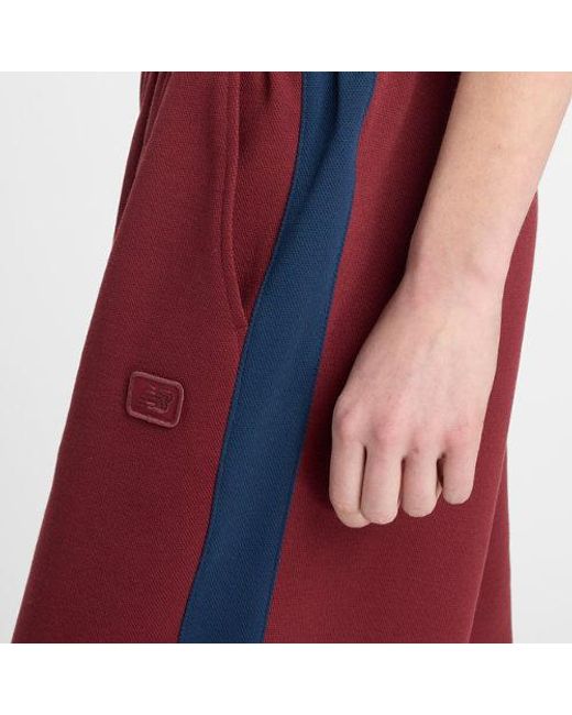 New Balance Red Post Season Pique Track Pant