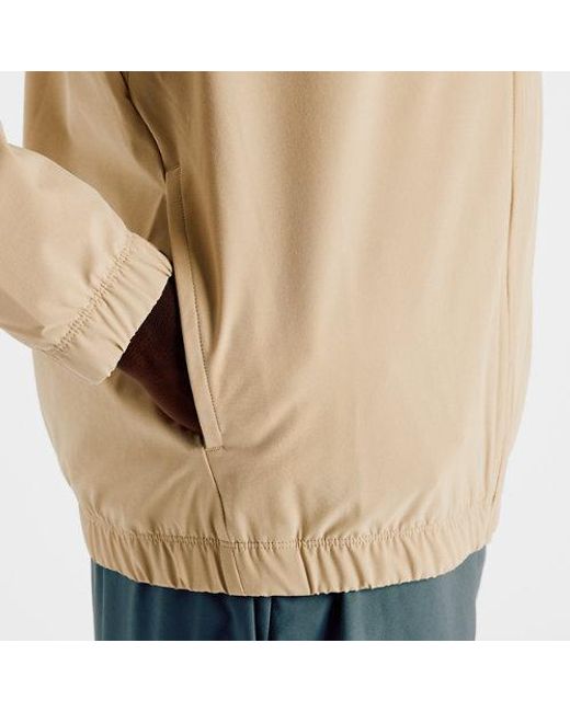 New Balance Natural Woven Full Zip Jacket for men