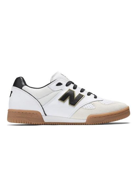 New Balance White Nb Numeric Tom Knox 600 Skateboarding Shoes