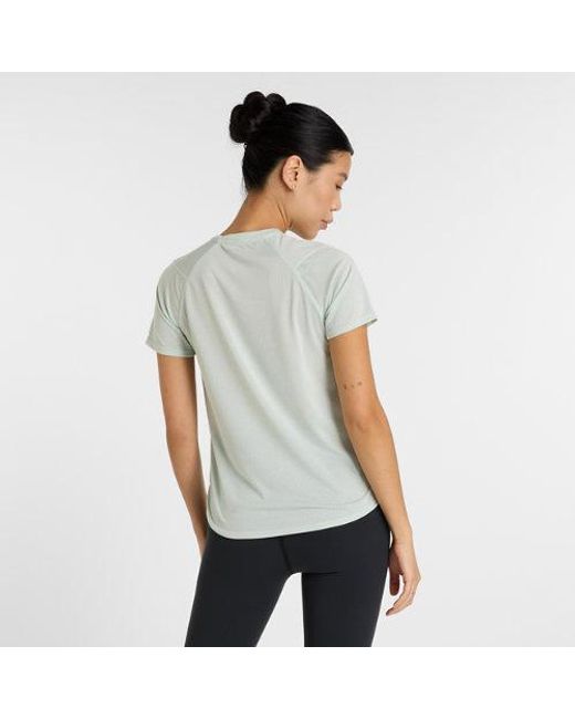 New Balance White Rc Essential T-Shirt