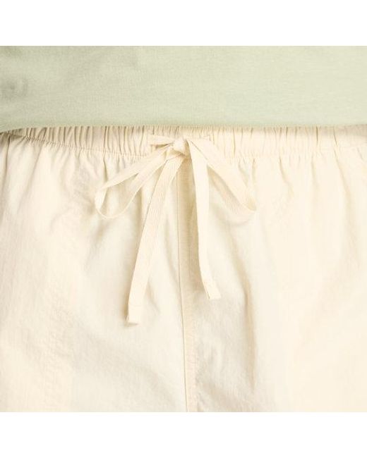 Femme Woven Cargo Pant En, Polytissé, Taille New Balance en coloris Natural