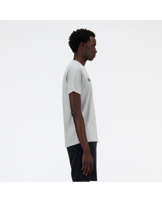 New Balance Sport essentials graphic t-shirt 4 in grau in White für Herren