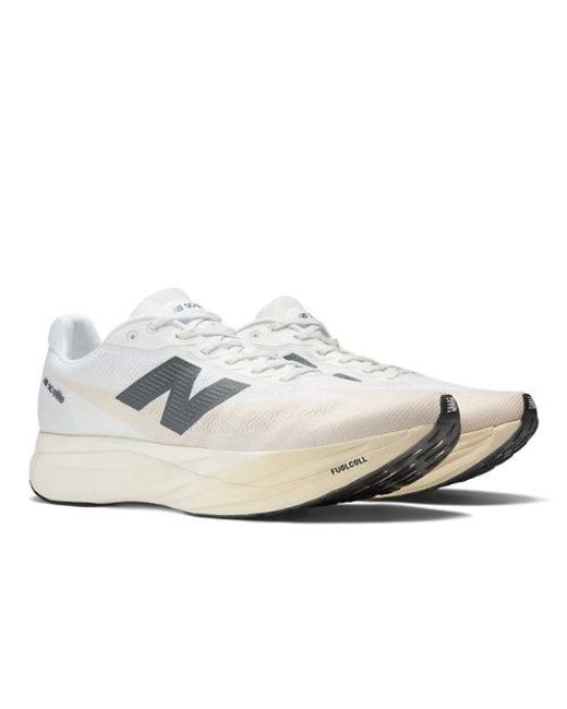 Hombre Fuelcell Supercomp Elite V5, Talla New Balance de hombre de color White