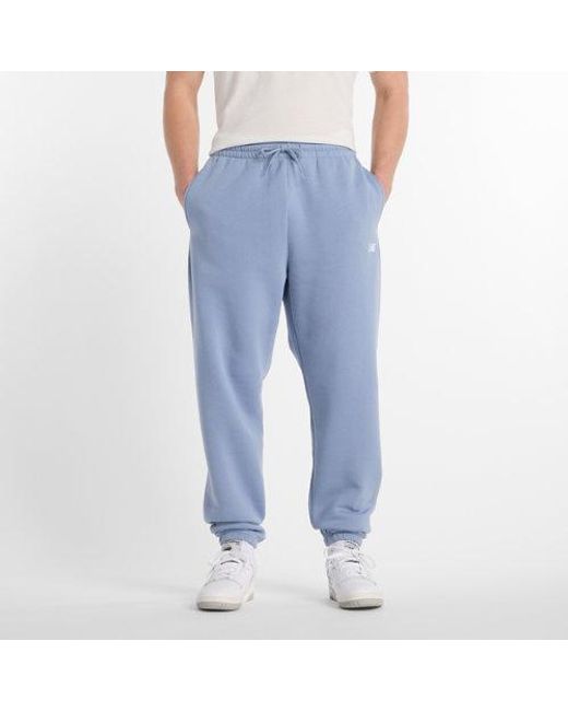 New Balance Blue Sport Essentials Fleece Jogger for men