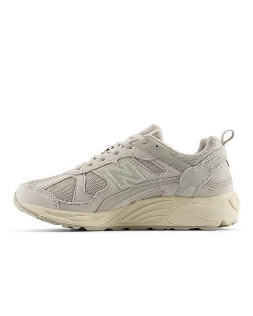 New Balance White 878 for men