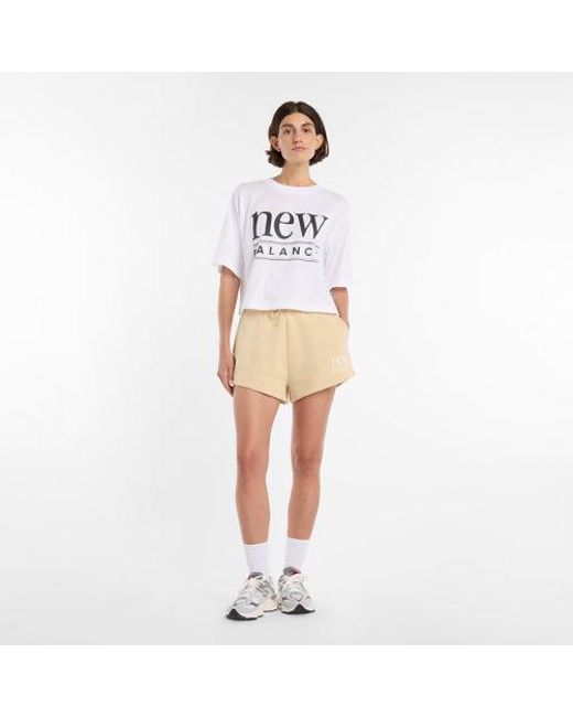 New Balance Natural Reimagined Fleece Short