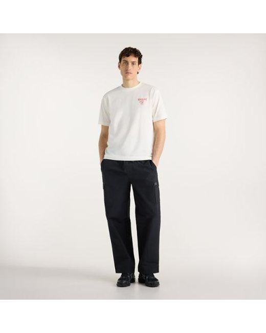 New Balance White Grab A Bite London T-Shirt for men