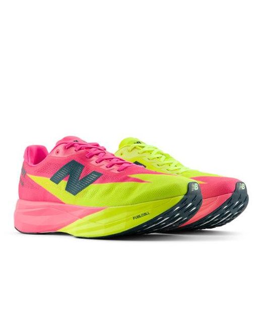 New Balance Pink Tcs London Marathon Sc Elitev5 for men